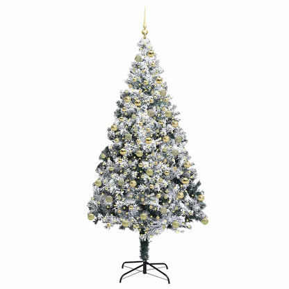 vidaXL Artificial Christmas Tree White 180 cm