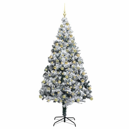 vidaXL Artificial Christmas Tree White 180 cm