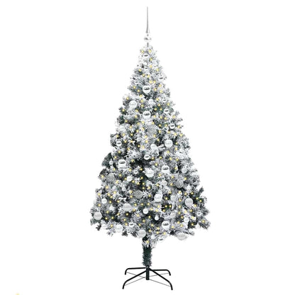vidaXL Artificial Christmas Tree White 180 cm
