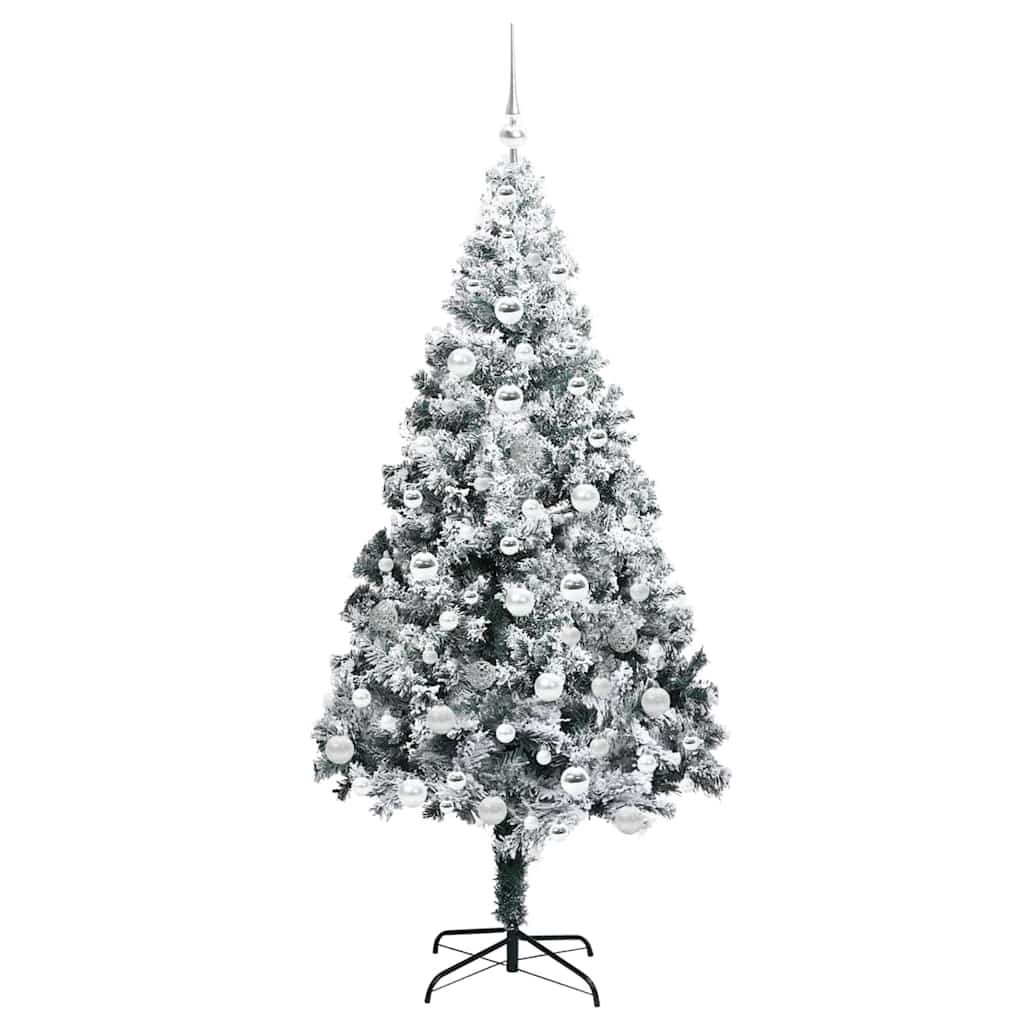 vidaXL Artificial Christmas Tree White 180 cm