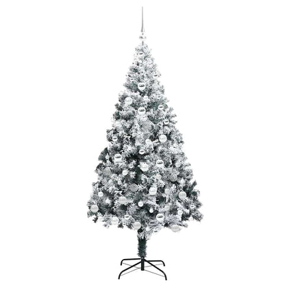 vidaXL Artificial Christmas Tree White 180 cm