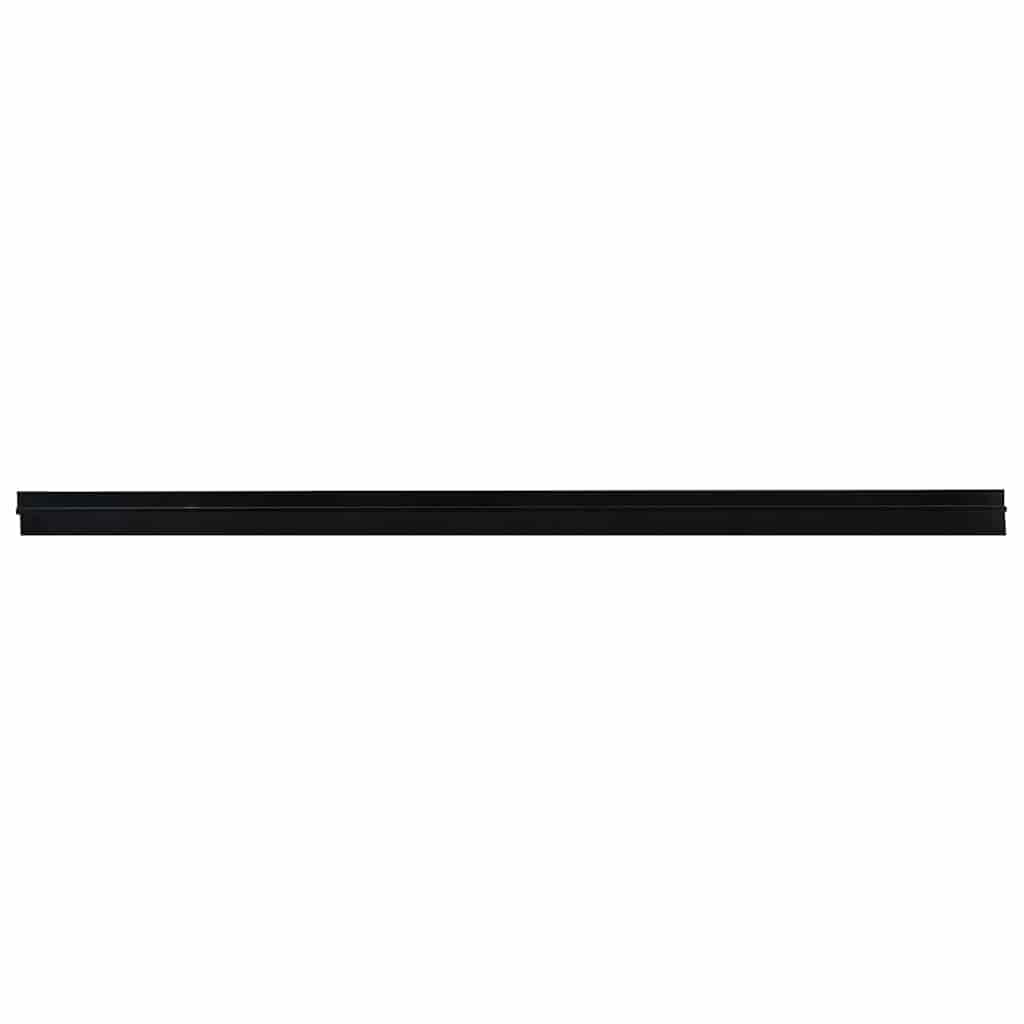 vidaXL Self-adhesive Door Brush Seals 12 pcs 100 cm Aluminium Alloy