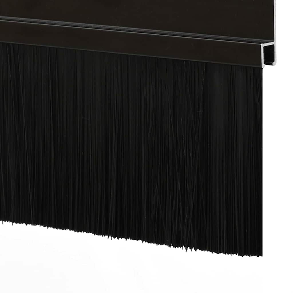vidaXL Self-adhesive Door Brush Seals 12 pcs 100 cm Aluminium Alloy