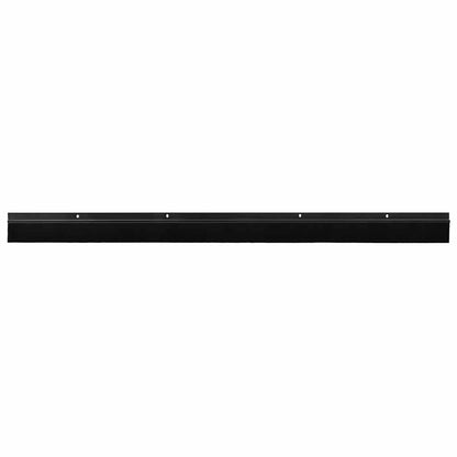 vidaXL Screw-on Door Brush Seals 12 pcs Black 100 cm Aluminium Alloy