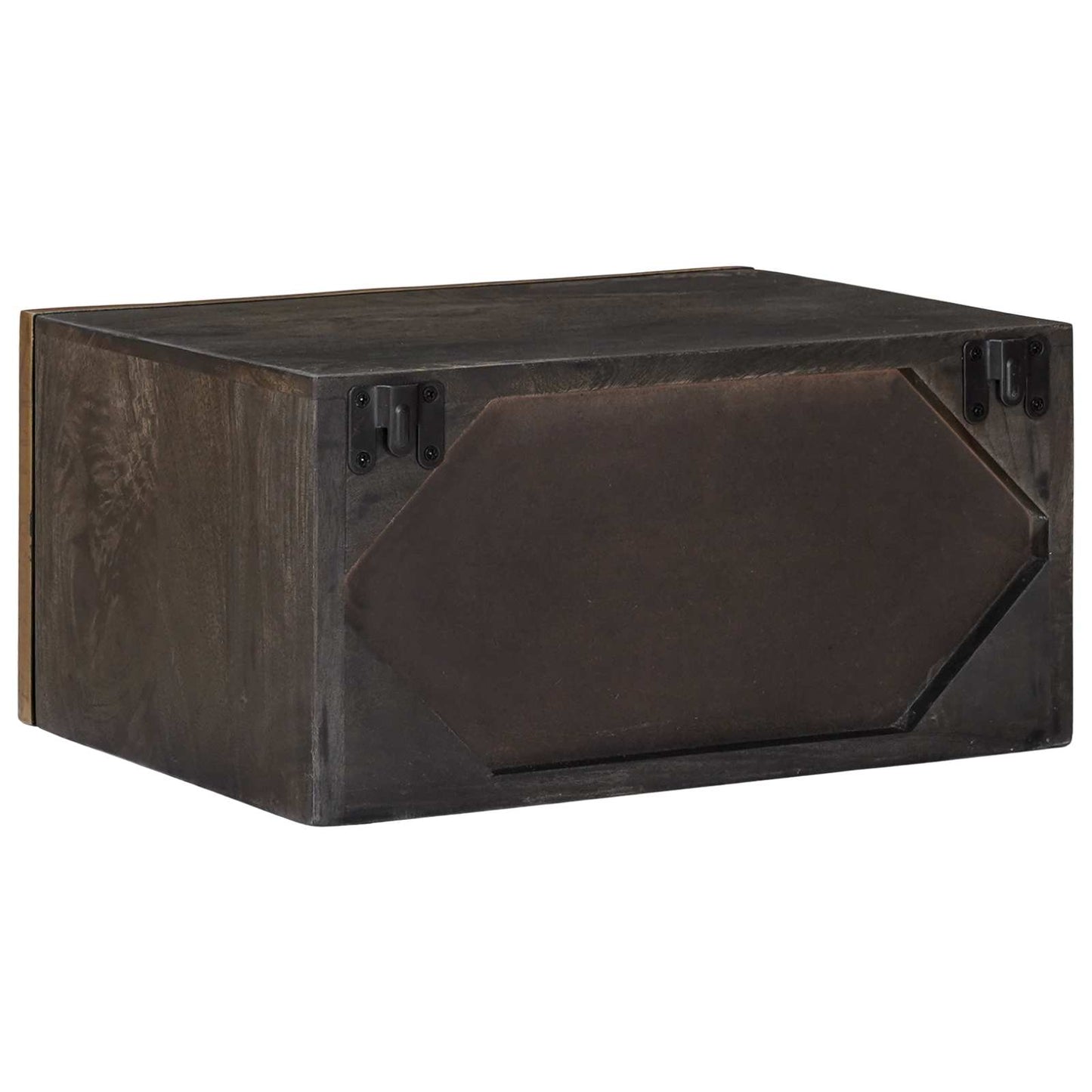 vidaXL Handmade Bedside Cabinet Coffee Brown 40 x 30 x 20 cm