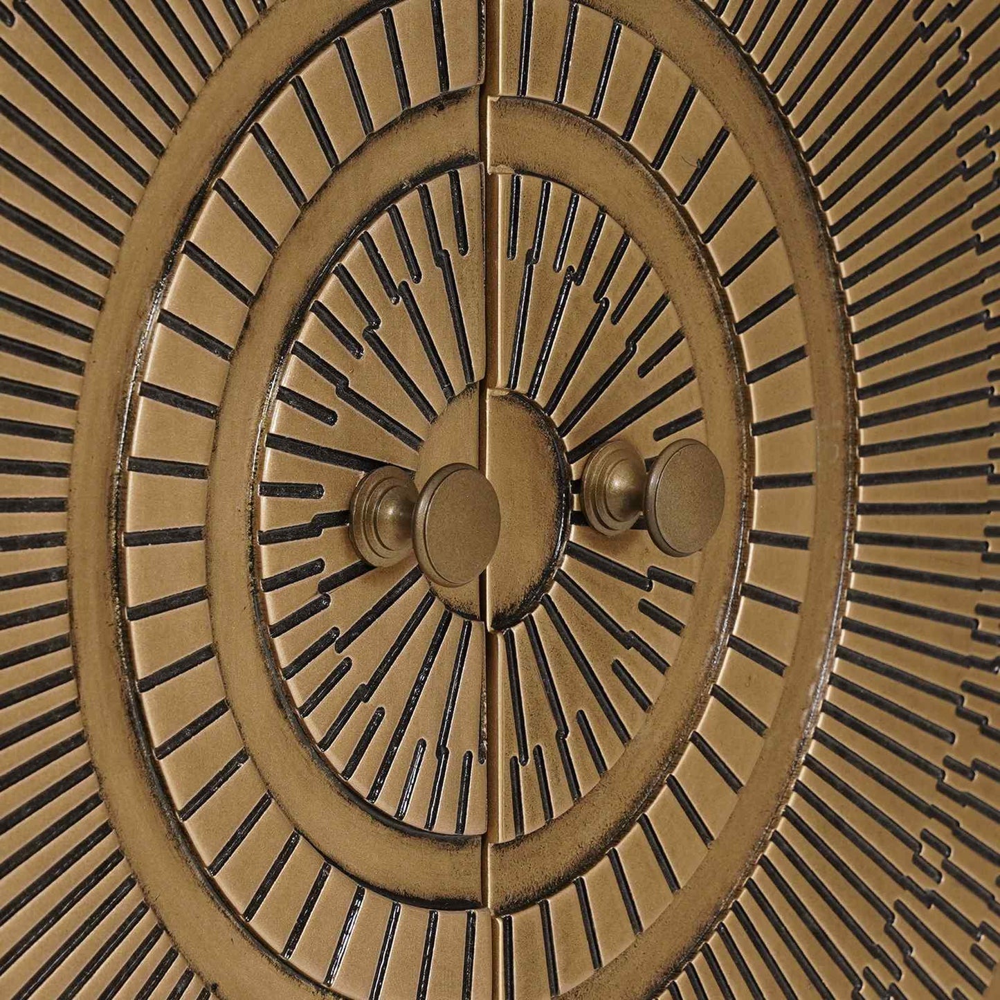 vidaXL Sideboard Brass 53.5 x 30 x 70 cm