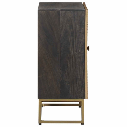 vidaXL Sideboard Brass 53.5 x 30 x 70 cm