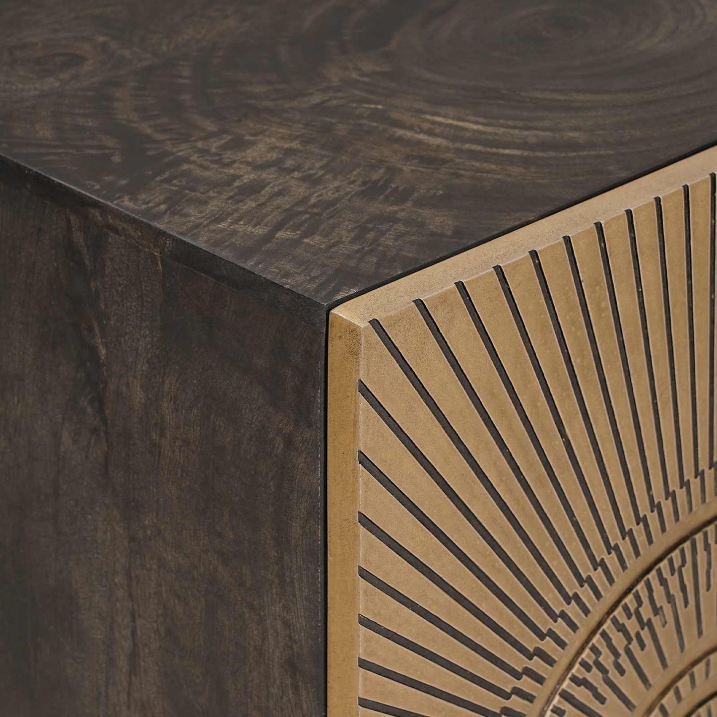 vidaXL Sideboard Brass 105 x 30 x 70 cm