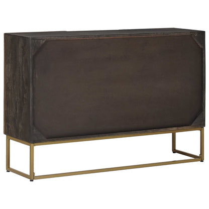 vidaXL Sideboard Brass 105 x 30 x 70 cm