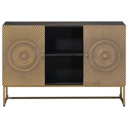 vidaXL Sideboard Brass 105 x 30 x 70 cm