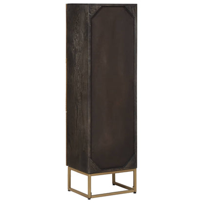 vidaXL Highboard Brass 35 x 30 x 120 cm