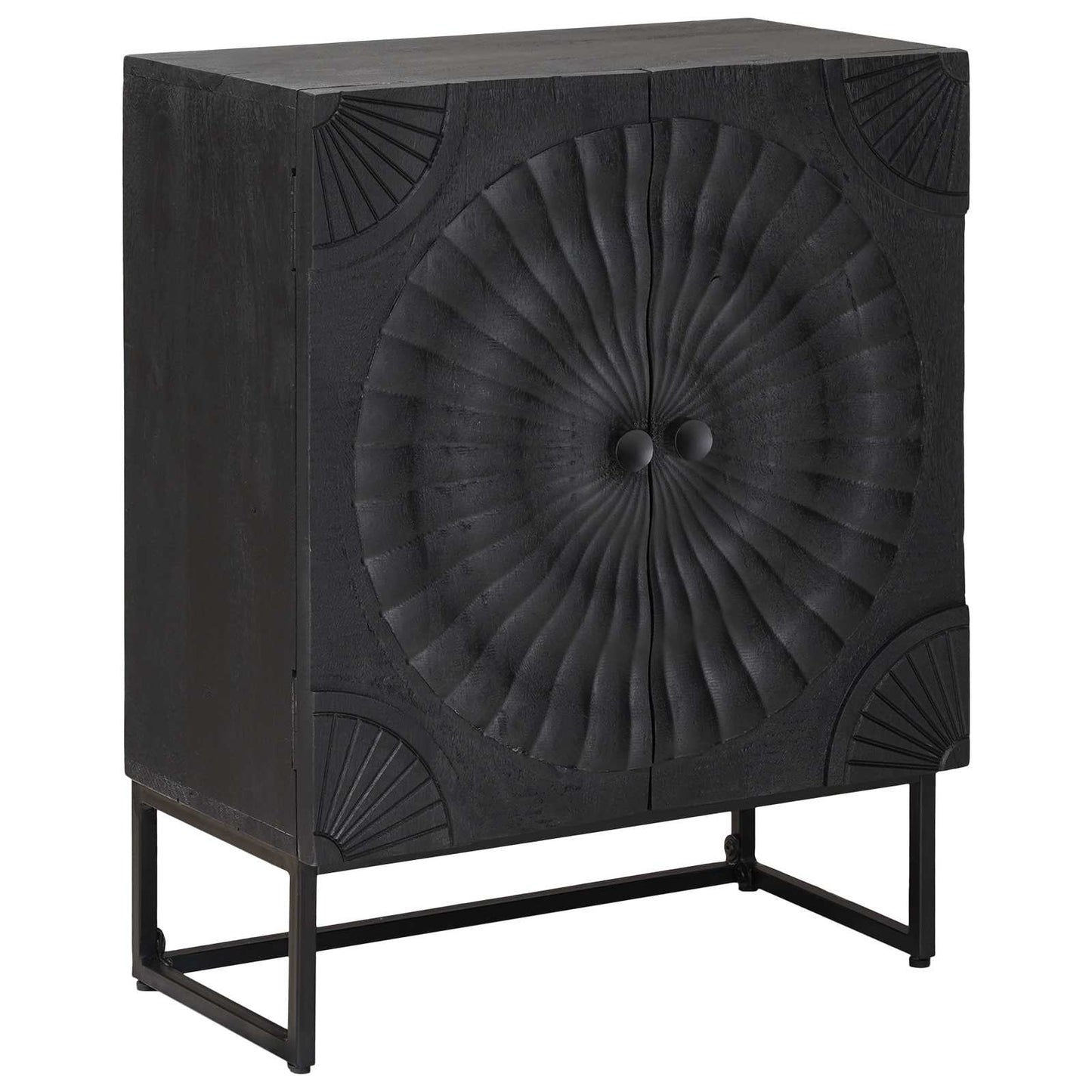 vidaXL Sideboard Black 55 x 30 x 70 cm