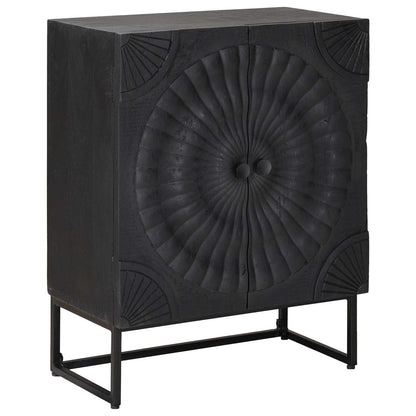 vidaXL Sideboard Black 55 x 30 x 70 cm