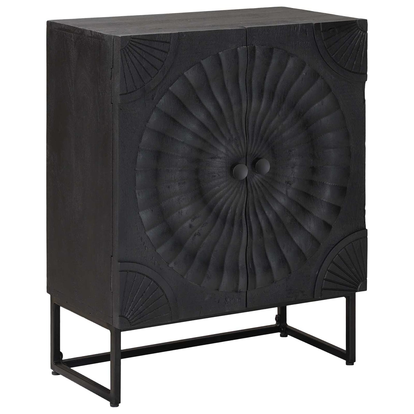 vidaXL Sideboard Black 55 x 30 x 70 cm