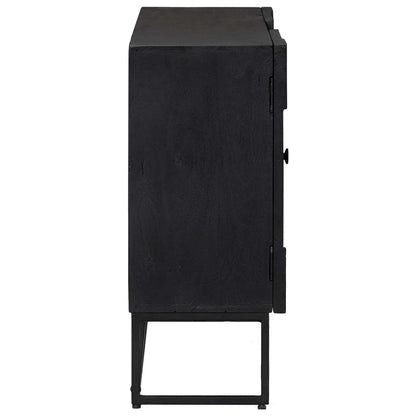 vidaXL Sideboard Black 105 x 30 x 68 cm