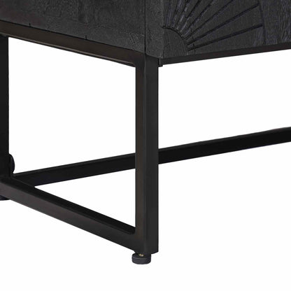 vidaXL Highboard Black 35 x 30 x 120 cm