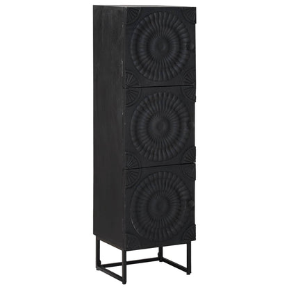 vidaXL Highboard Black 35 x 30 x 120 cm