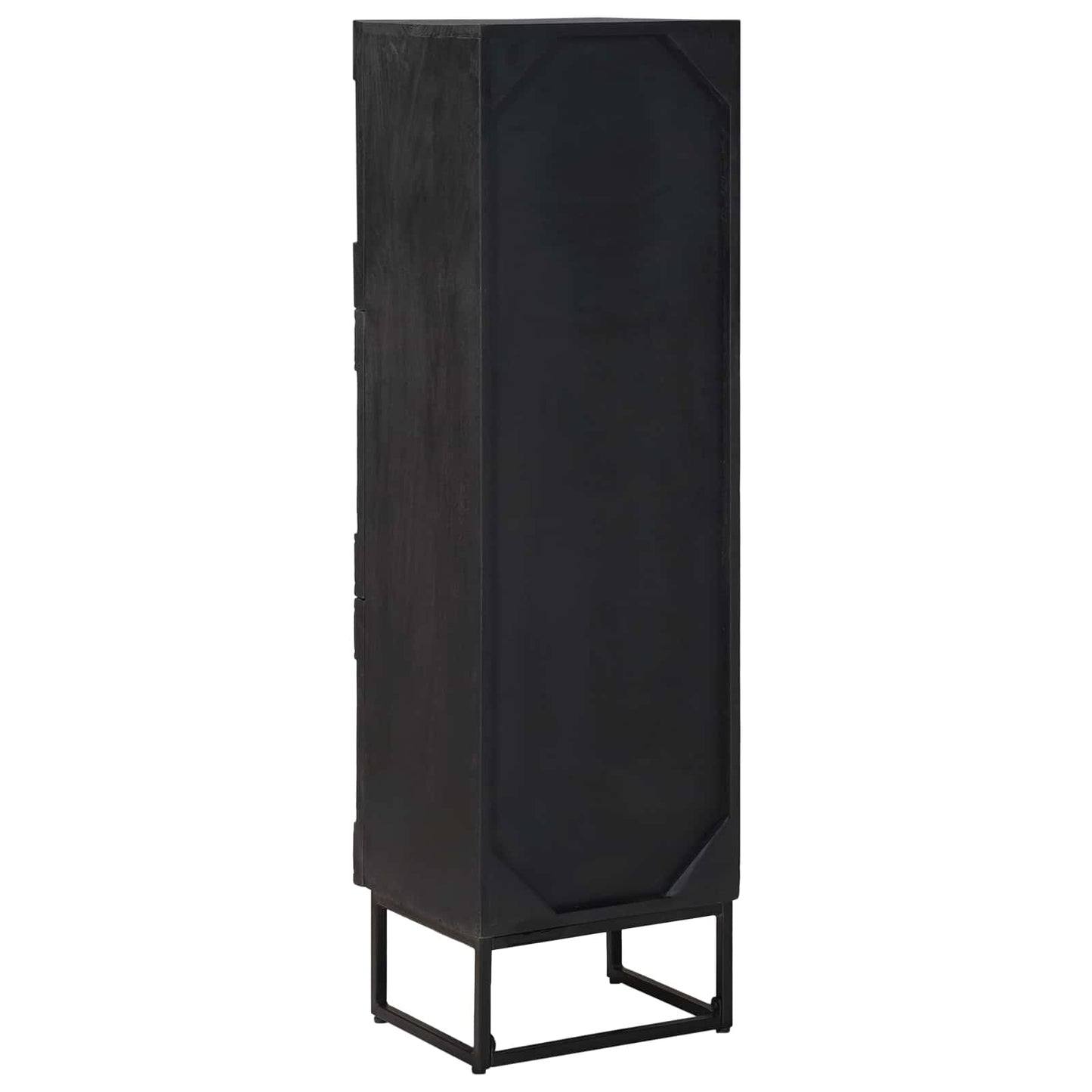 vidaXL Highboard Black 35 x 30 x 120 cm