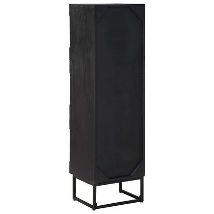 vidaXL Highboard Black 35 x 30 x 120 cm