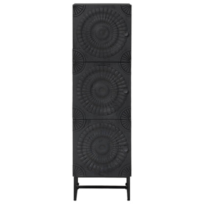 vidaXL Highboard Black 35 x 30 x 120 cm