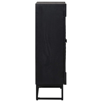 vidaXL Highboard Black 55 x 30 x 95 cm