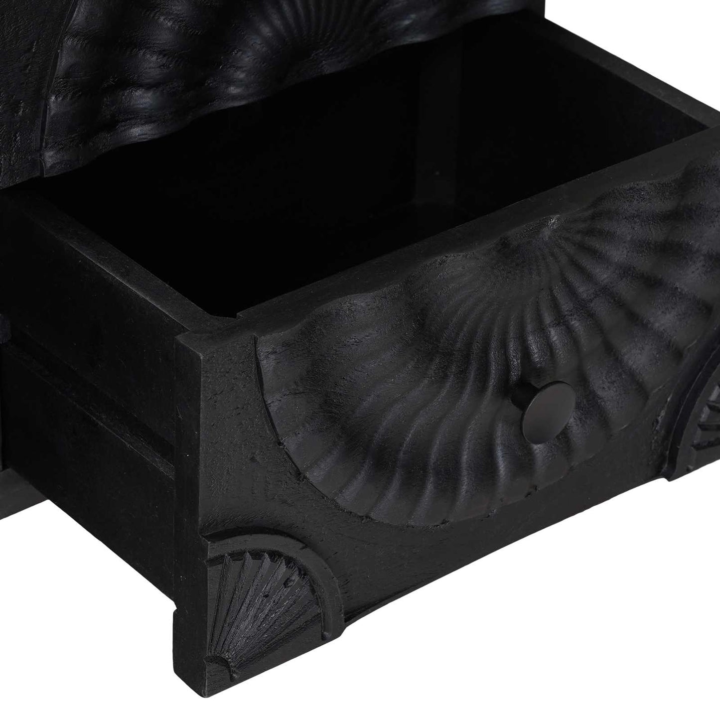 vidaXL TV Cabinet with Drawer with Shelf Black 105 x 30 x 54 cm