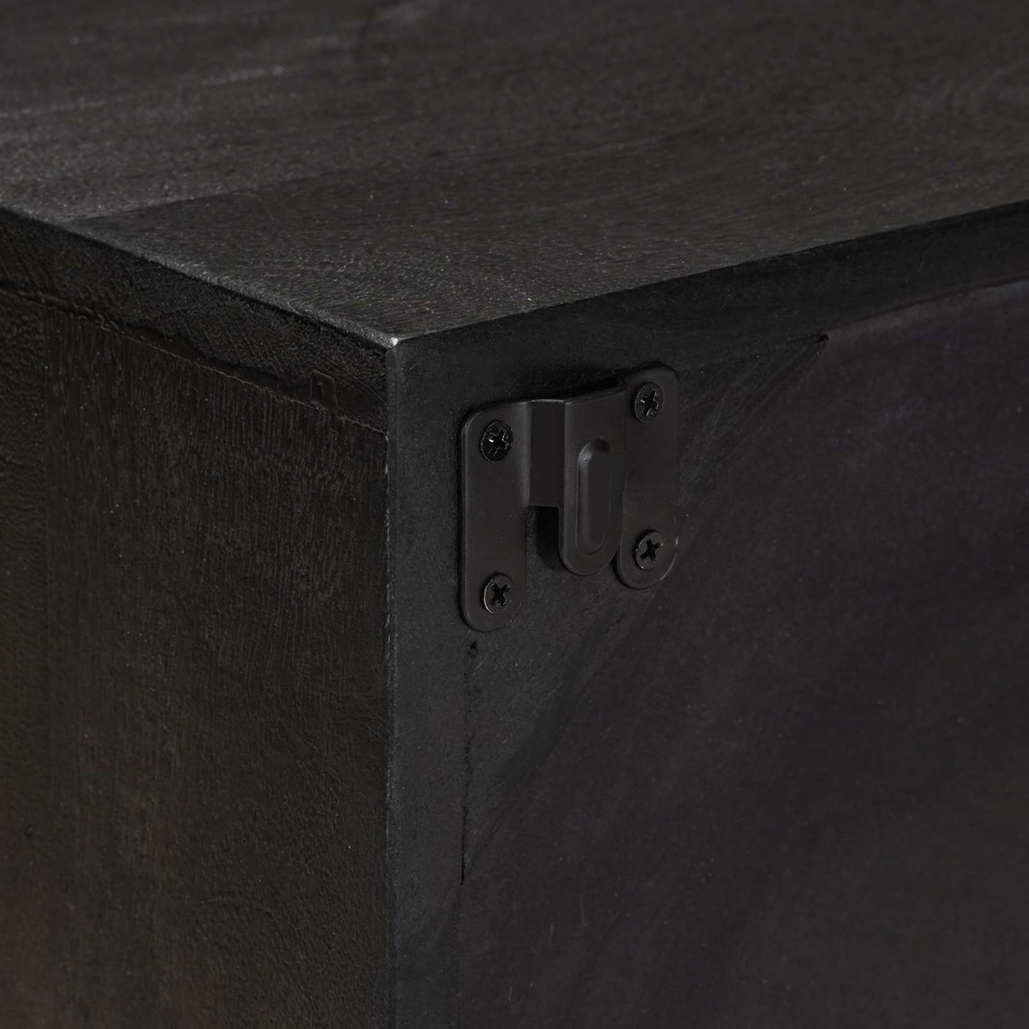 vidaXL TV Cabinet with Shelf with Storage Black 105 x 30 x 35 cm
