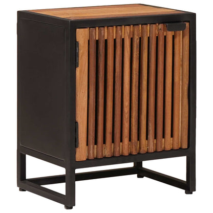 vidaXL Handmade Bedside Cabinet Natural 40 x 30 x 50 cm