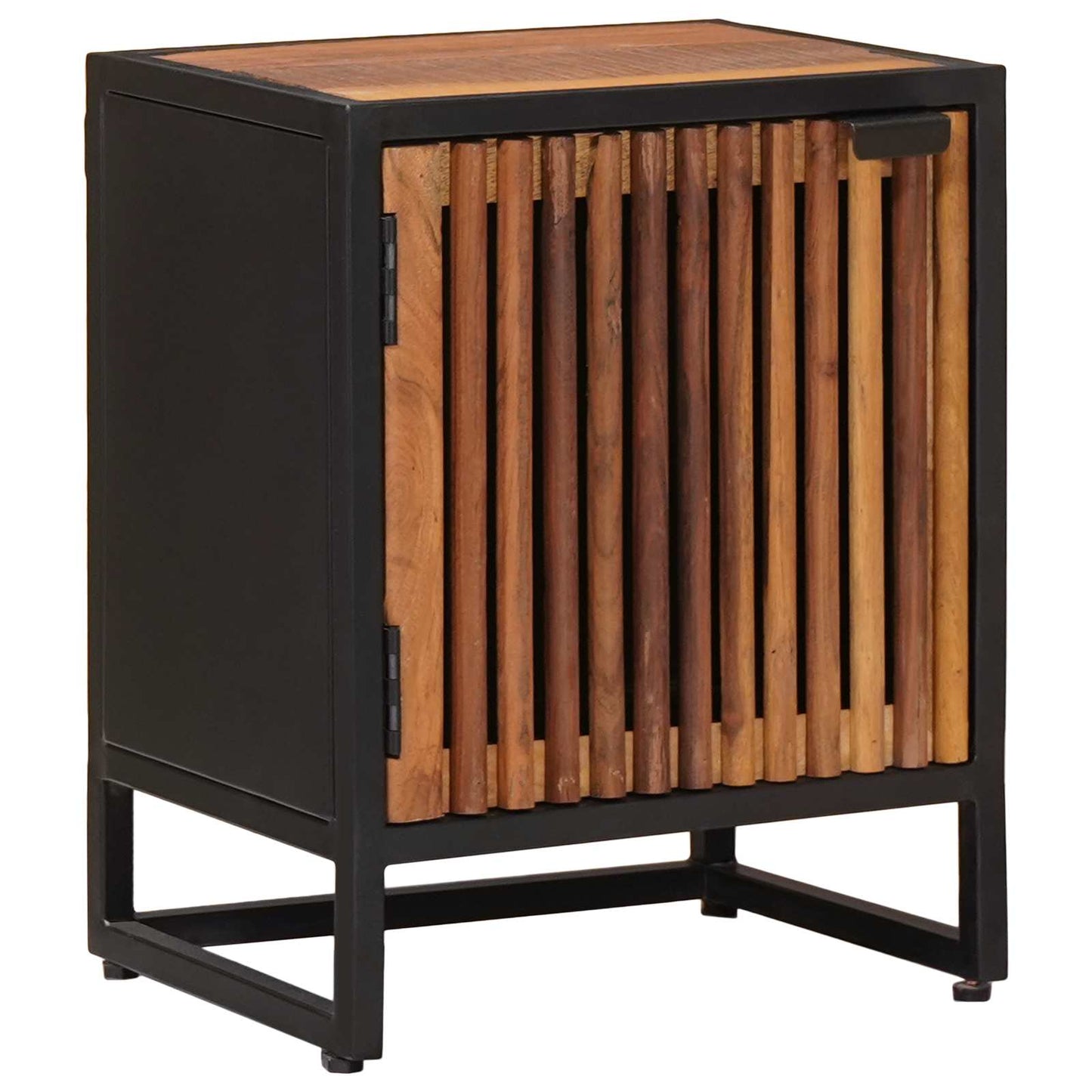 vidaXL Handmade Bedside Cabinet Natural 40 x 30 x 50 cm