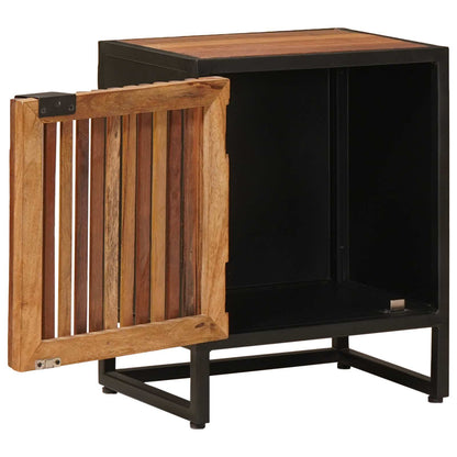 vidaXL Handmade Bedside Cabinet Natural 40 x 30 x 50 cm