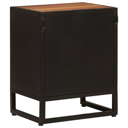 vidaXL Handmade Bedside Cabinet Natural 40 x 30 x 50 cm