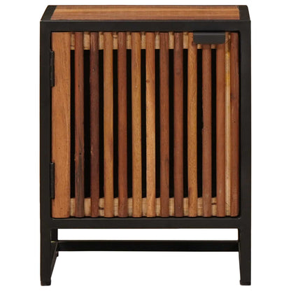 vidaXL Handmade Bedside Cabinet Natural 40 x 30 x 50 cm
