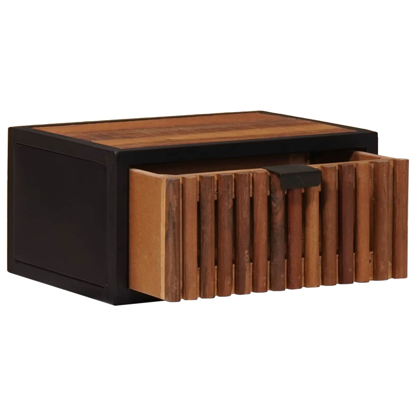 vidaXL Handmade Bedside Cabinet Natural 40 x 30 x 20 cm