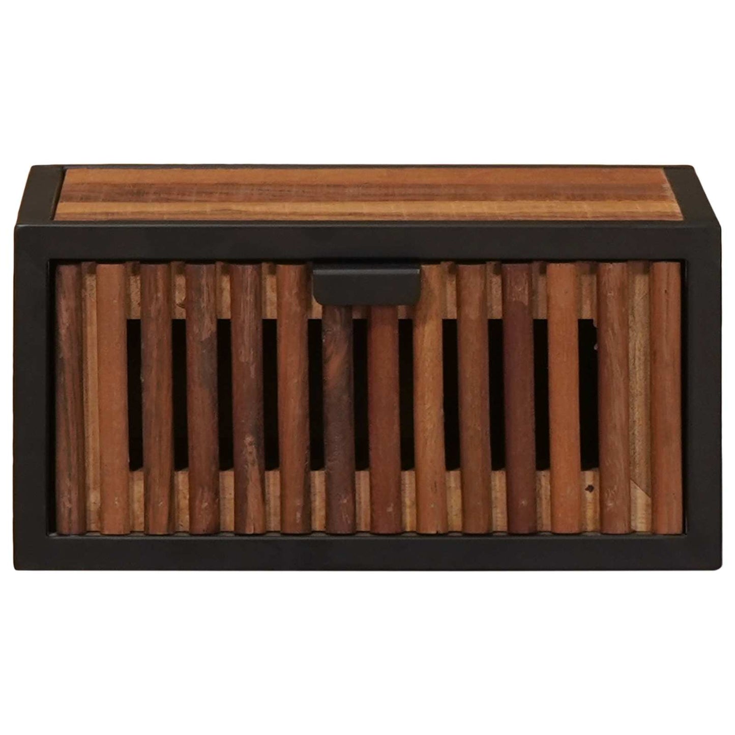vidaXL Handmade Bedside Cabinet Natural 40 x 30 x 20 cm