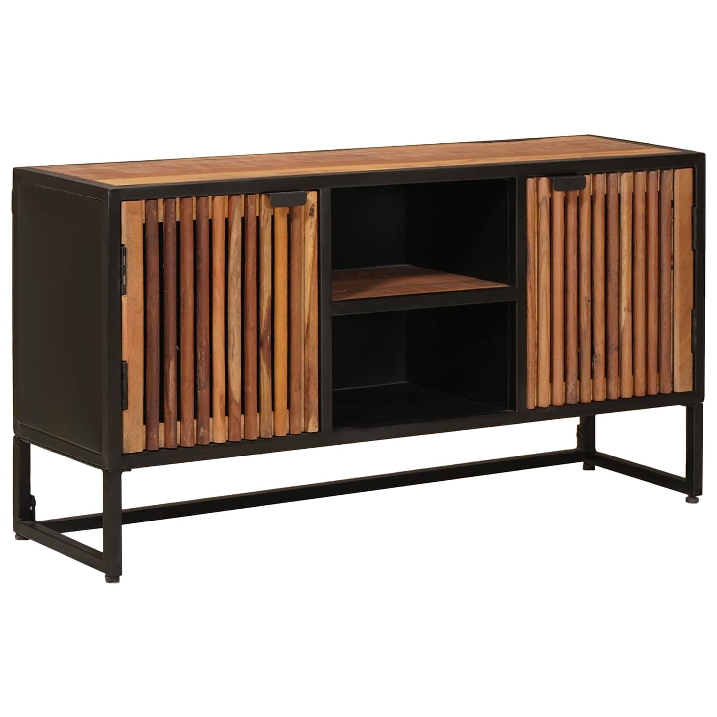 vidaXL Sideboard 105 x 30 x 55 cm Solid Mango Wood and Engineered Wood