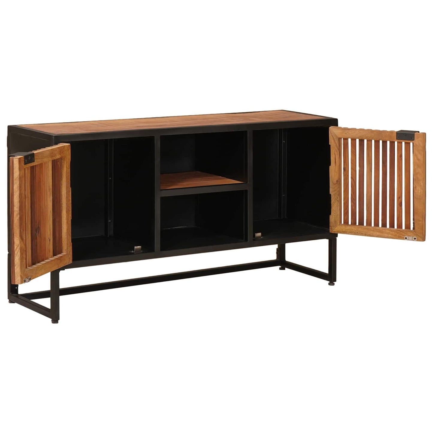 vidaXL Sideboard 105 x 30 x 55 cm Solid Mango Wood and Engineered Wood