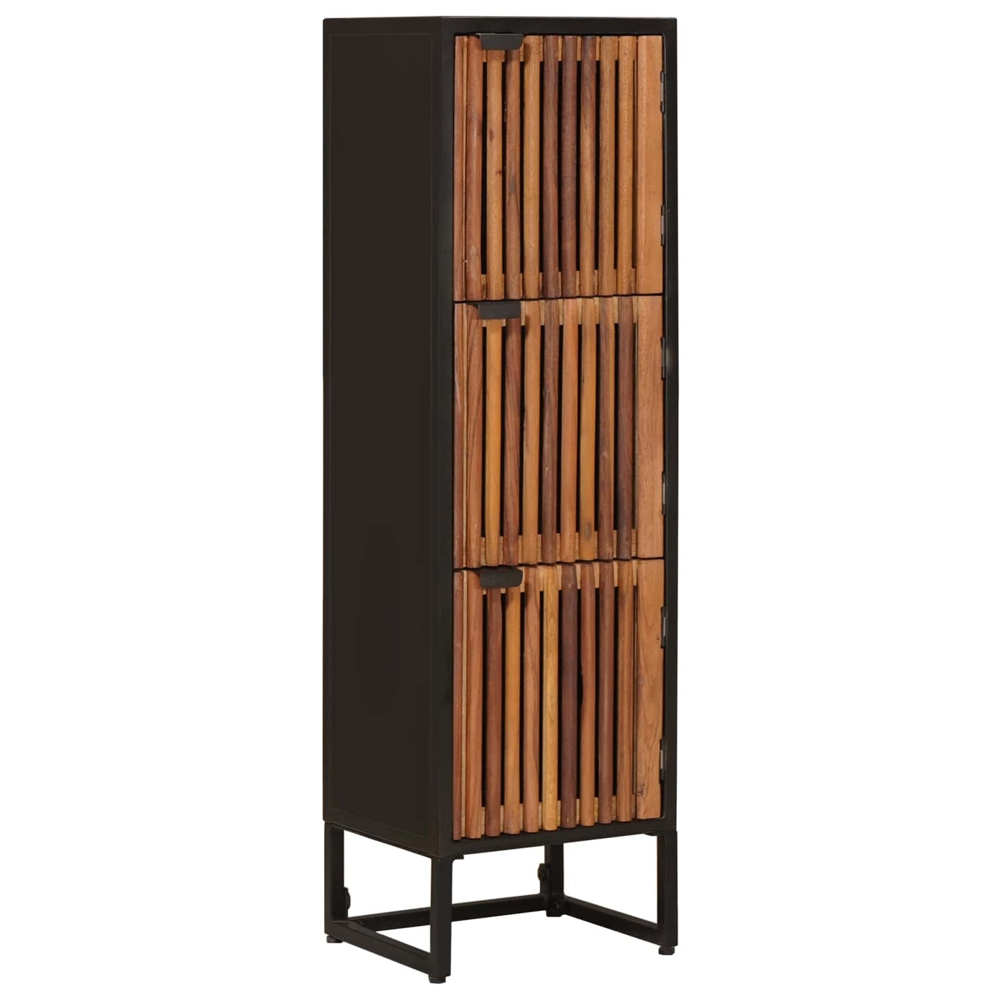 vidaXL Highboard 35 x 30 x 120 cm Solid Mango Wood and Engineered Wood