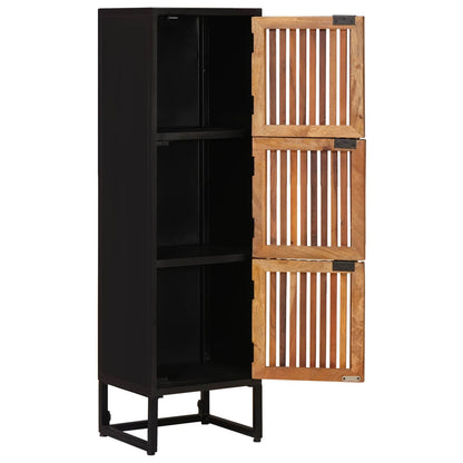 vidaXL Highboard 35 x 30 x 120 cm Solid Mango Wood and Engineered Wood