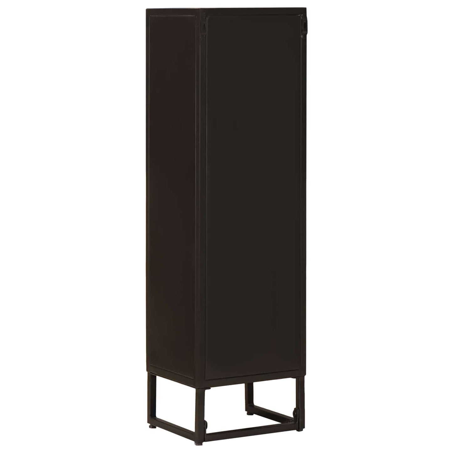 vidaXL Highboard 35 x 30 x 120 cm Solid Mango Wood and Engineered Wood