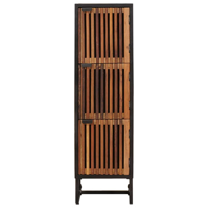 vidaXL Highboard 35 x 30 x 120 cm Solid Mango Wood and Engineered Wood