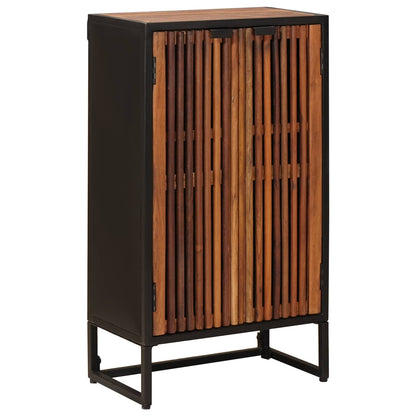 vidaXL Highboard 53 x 30 x 95 cm Solid Mango Wood and Engineered Wood