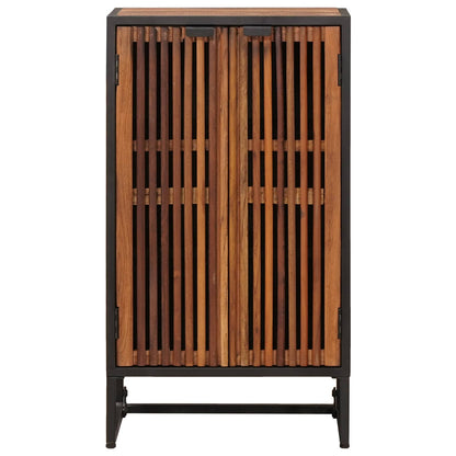 vidaXL Highboard 53 x 30 x 95 cm Solid Mango Wood and Engineered Wood