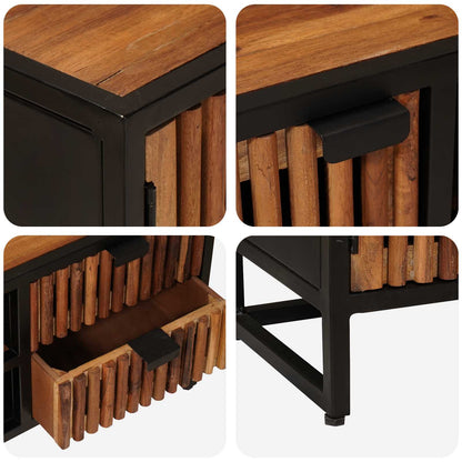 vidaXL TV Cabinet with Drawer with Storage with Door 105 x 30 x 40 cm