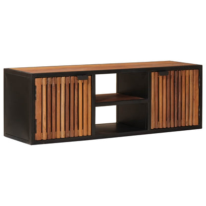 vidaXL Handmade TV Cabinet 105 x 30 x 35 cm Solid Mango Wood