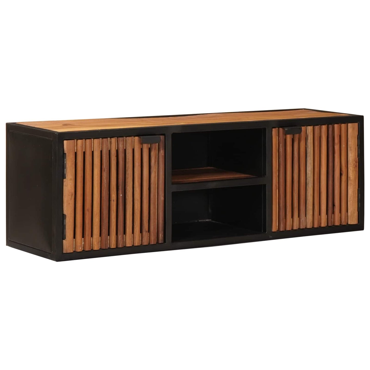 vidaXL Handmade TV Cabinet 105 x 30 x 35 cm Solid Mango Wood