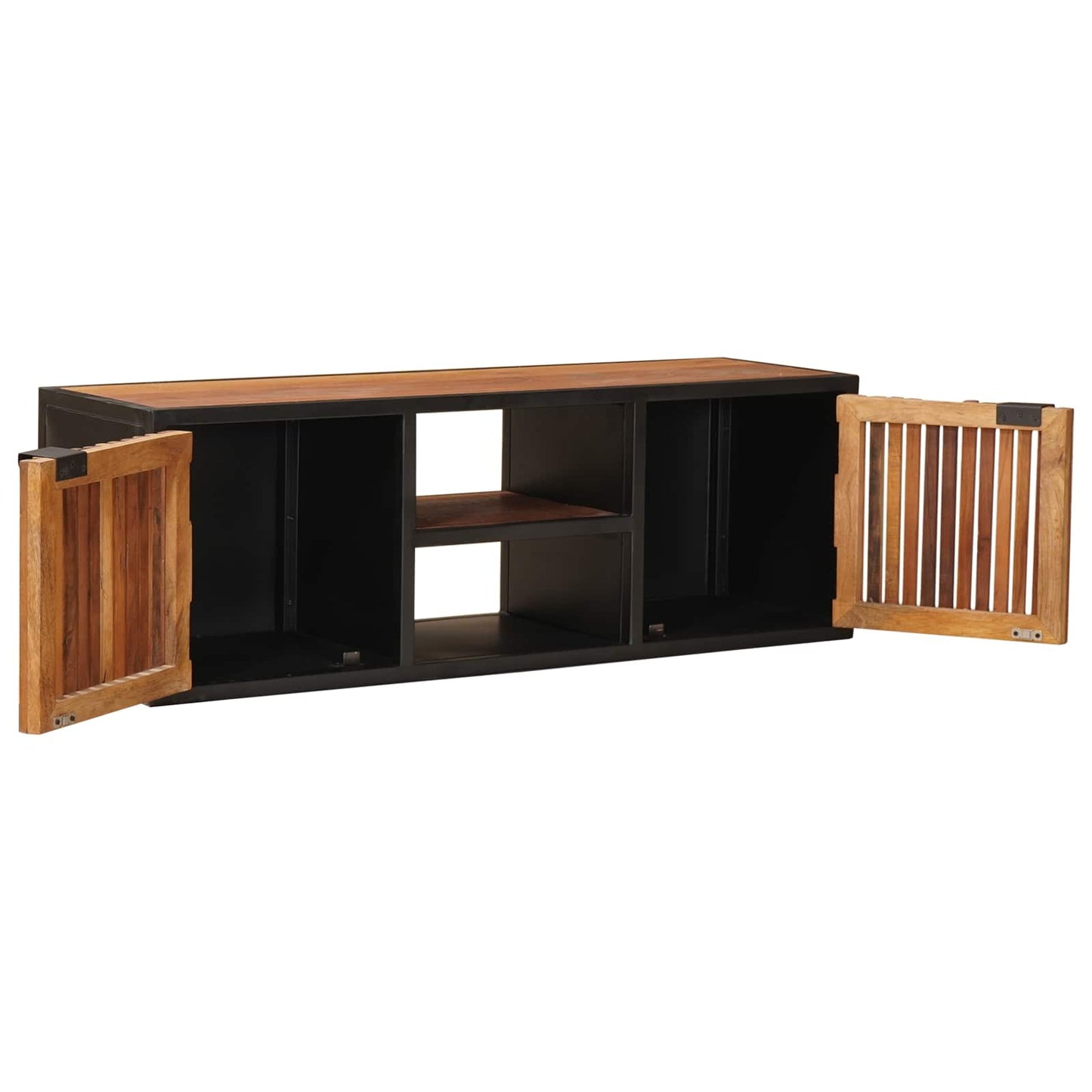 vidaXL Handmade TV Cabinet 105 x 30 x 35 cm Solid Mango Wood