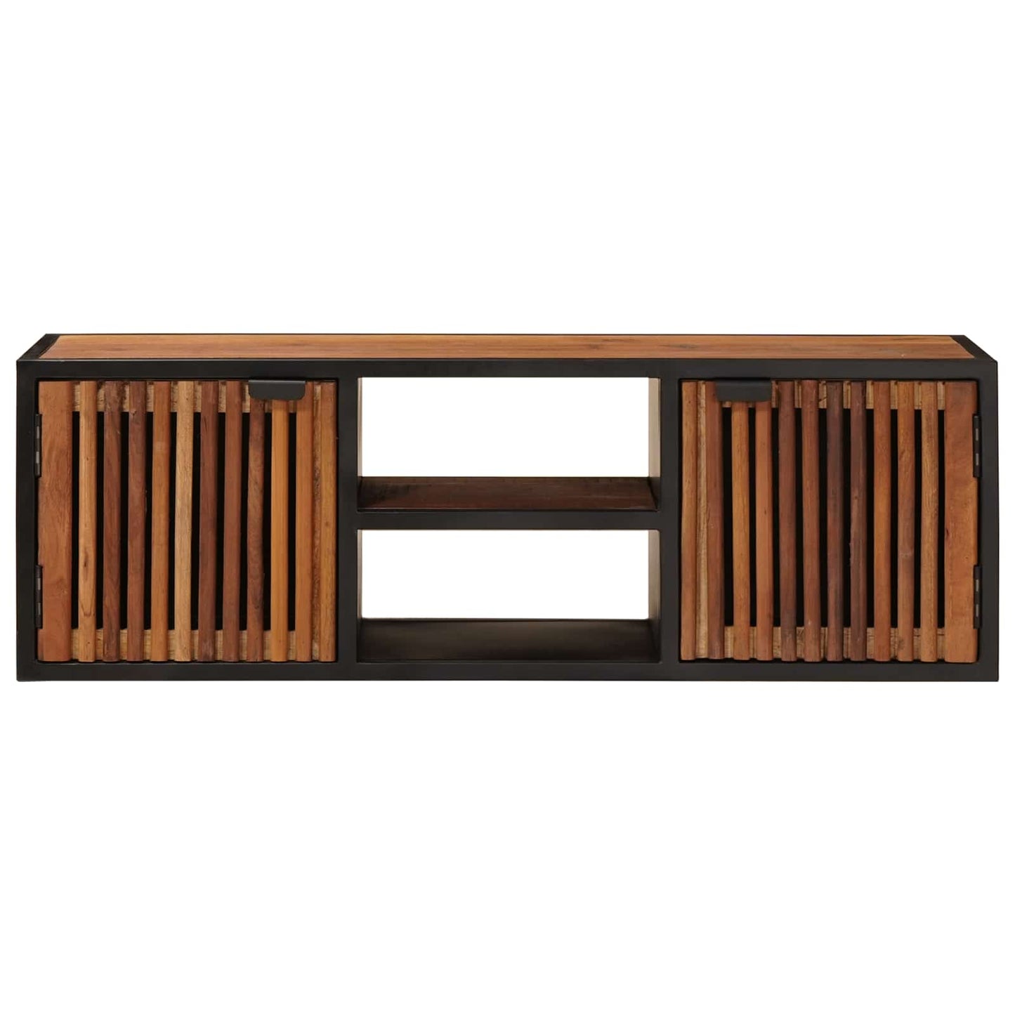 vidaXL Handmade TV Cabinet 105 x 30 x 35 cm Solid Mango Wood