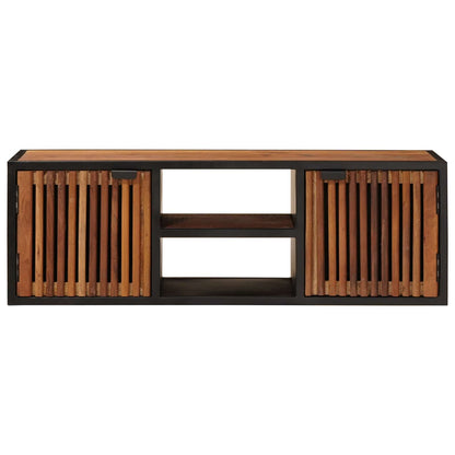 vidaXL Handmade TV Cabinet 105 x 30 x 35 cm Solid Mango Wood