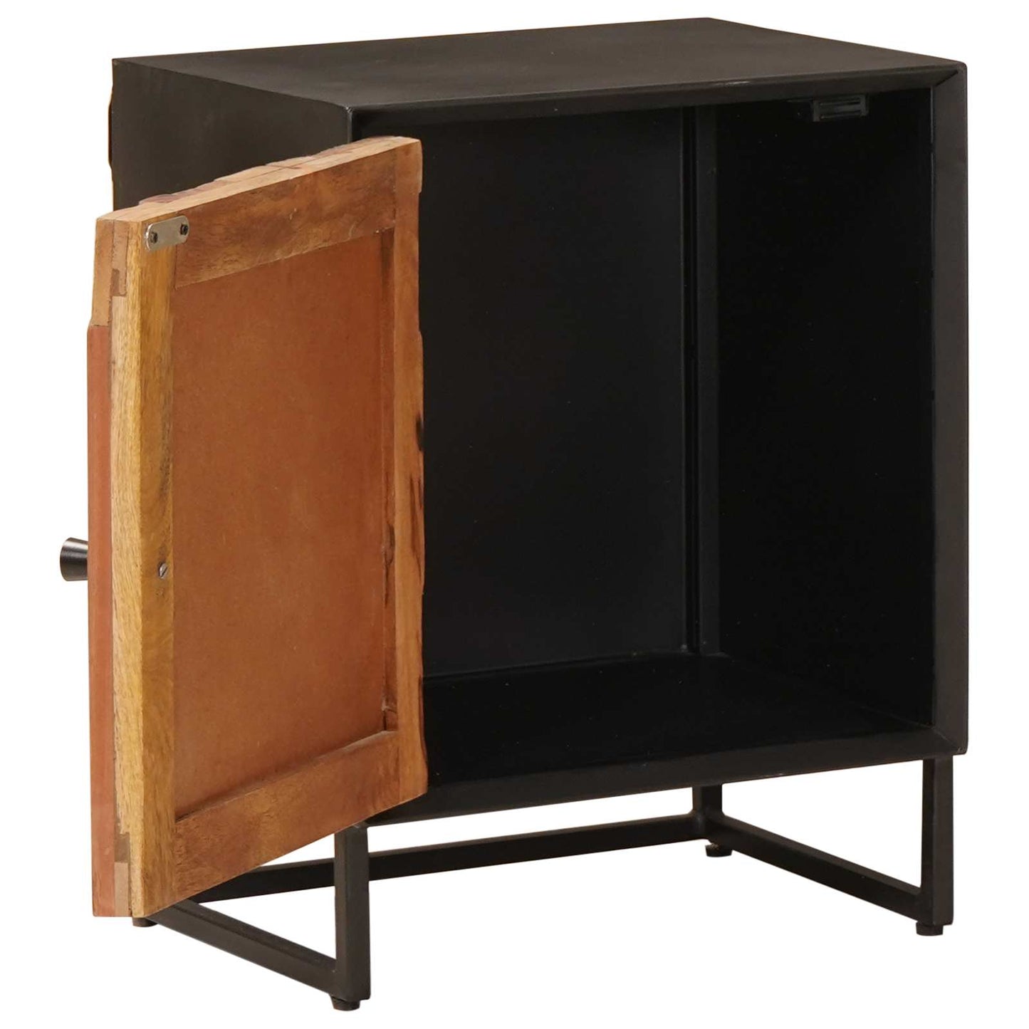 vidaXL Handmade Bedside Cabinet Natural 40 x 30 x 50 cm