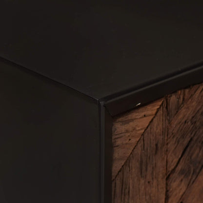 vidaXL Handmade Bedside Cabinet Natural 40 x 30 x 20 cm